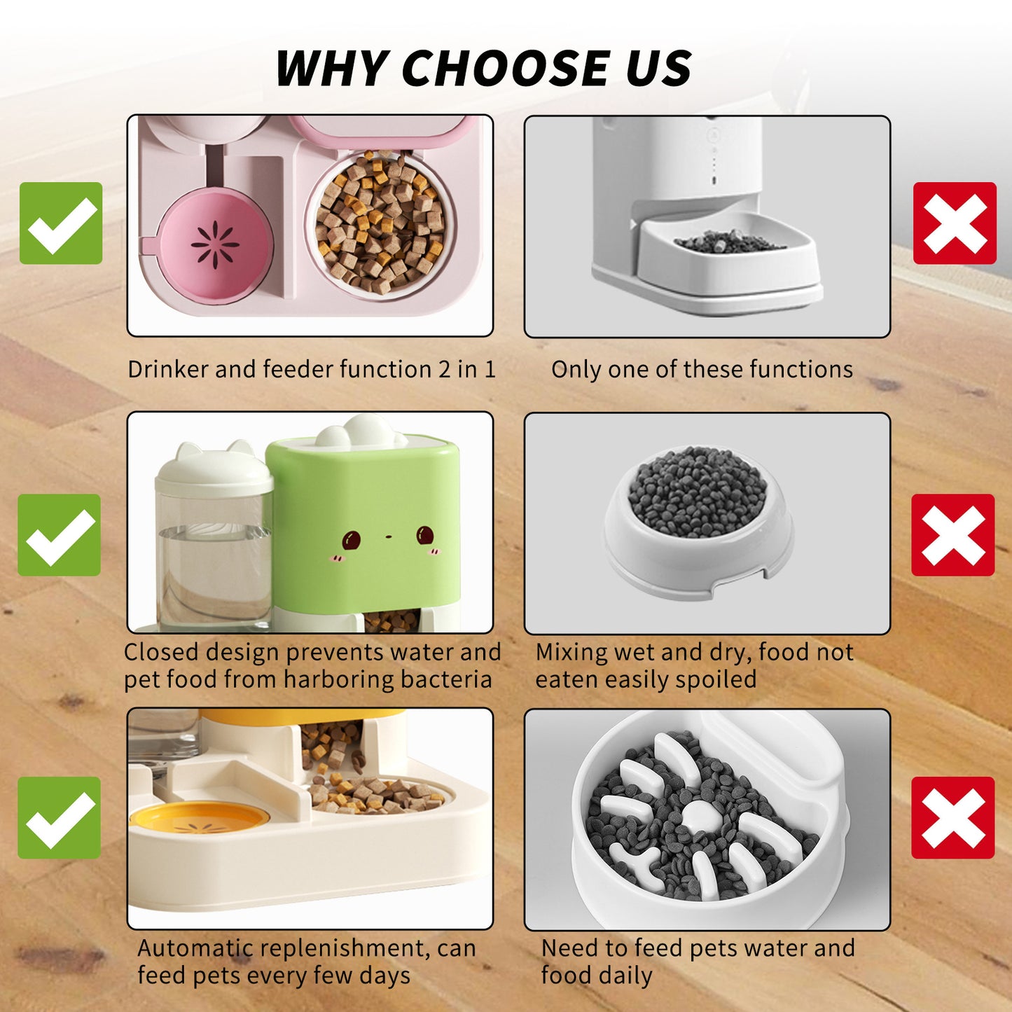 Cartoon Futterstation