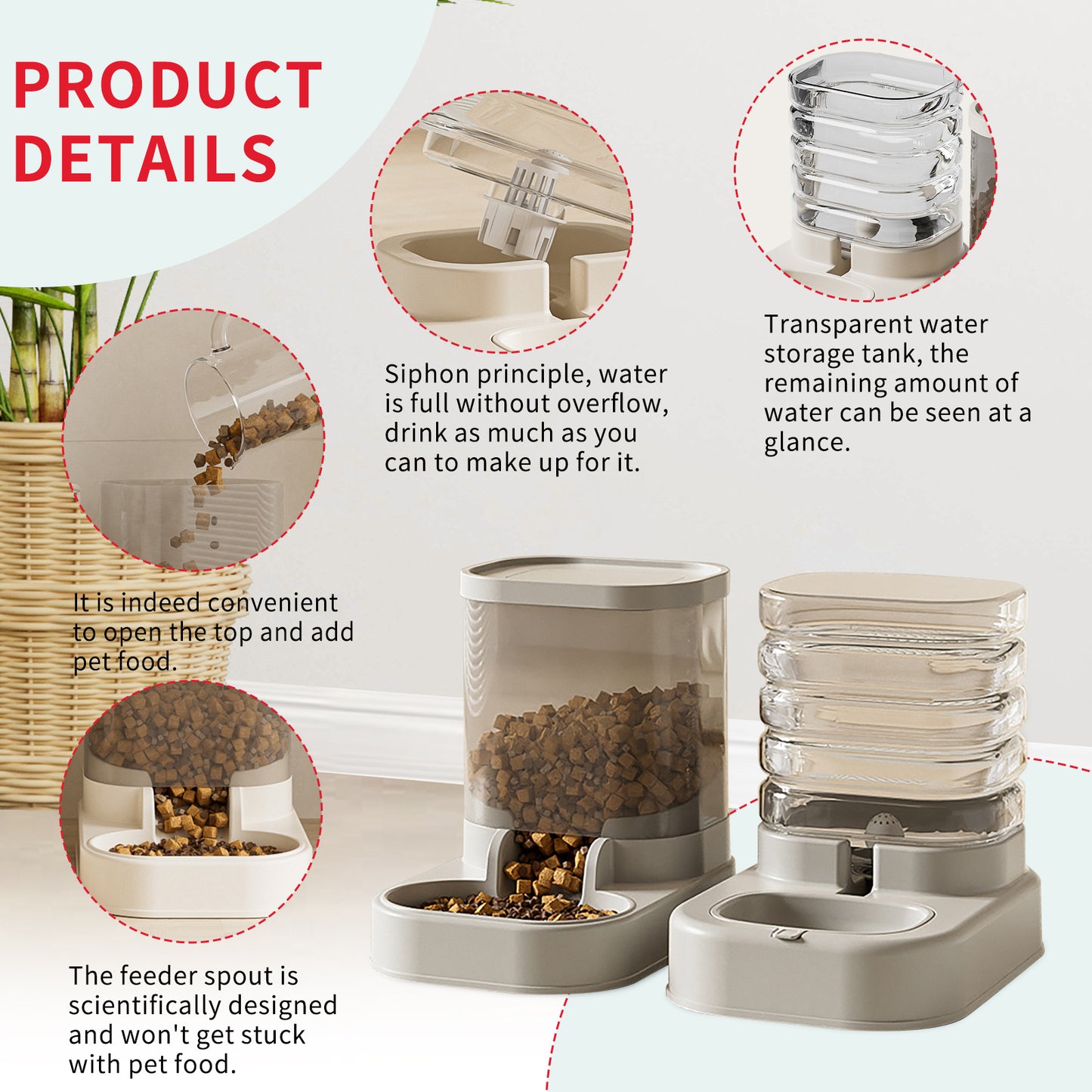 Futter- und Wasserspender