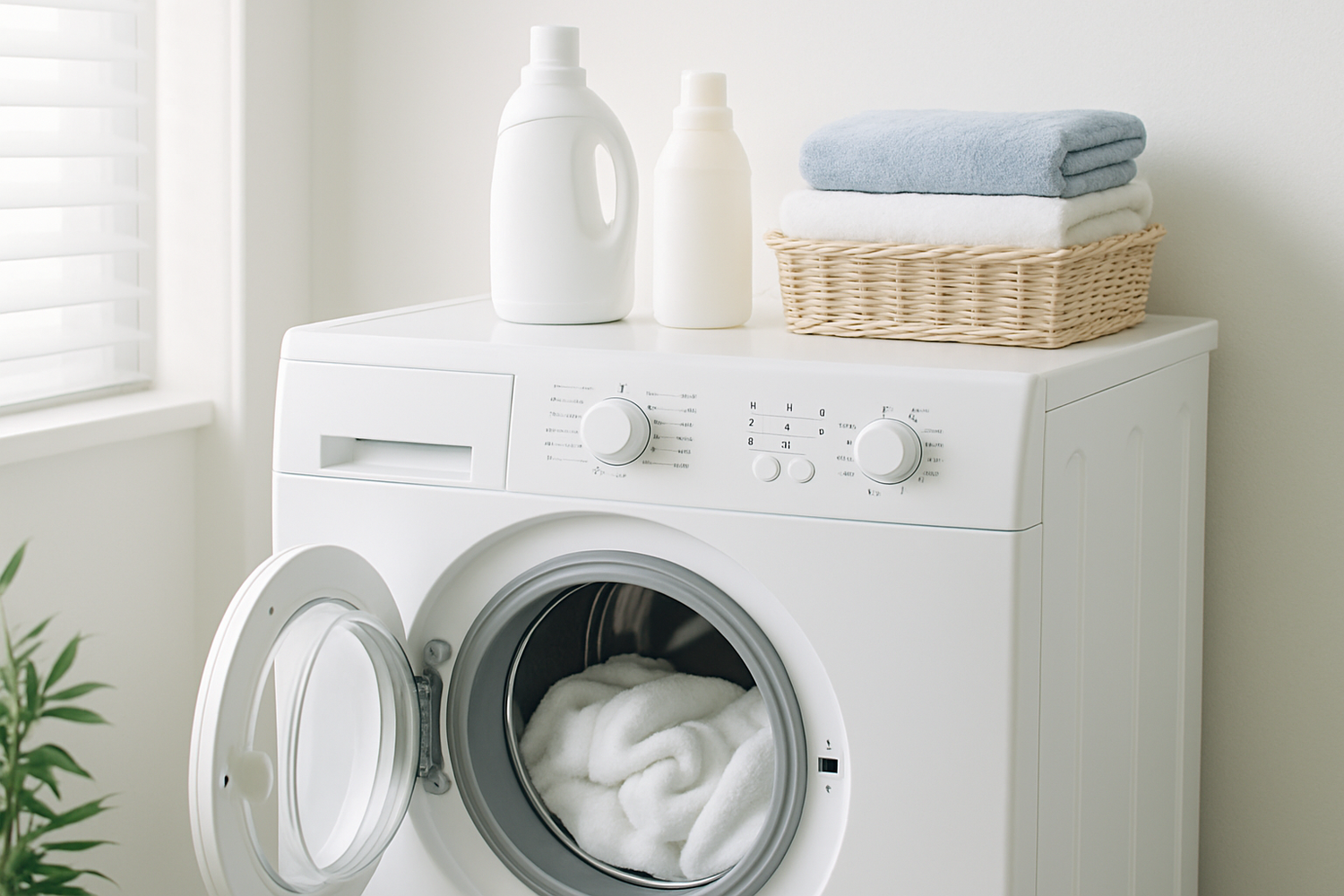 eher mit einer waschmaschine